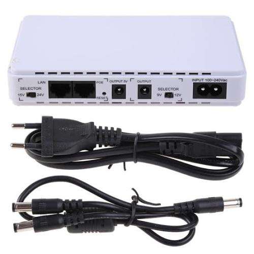 Ups Backup & Powerbank For Loadshedding, Connects Wifi up to 5 hours, Camera, Charger etc,