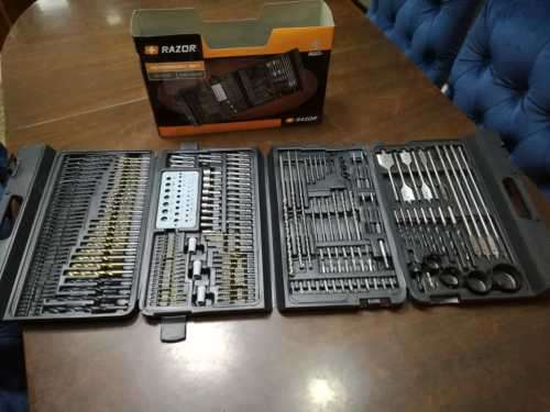 204 Piece Drill Bit Set