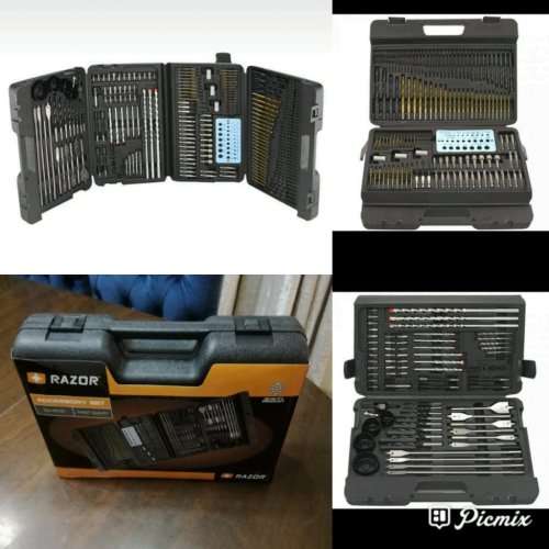 204 Piece Drill Bit Set