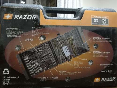 204 Piece Drill Bit Set