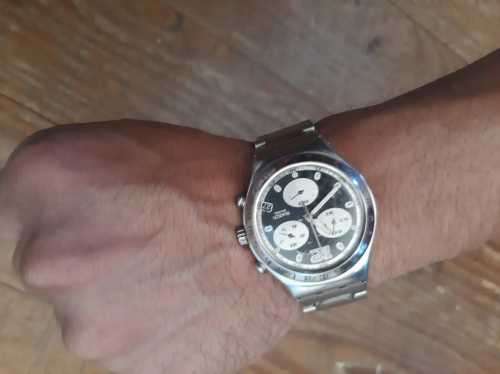 swatch irony watch working