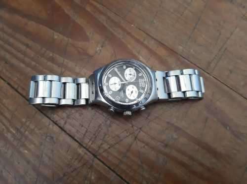 swatch irony watch working