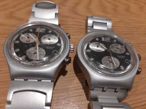 2 swatch watches working