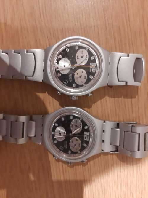 2 swatch watches working