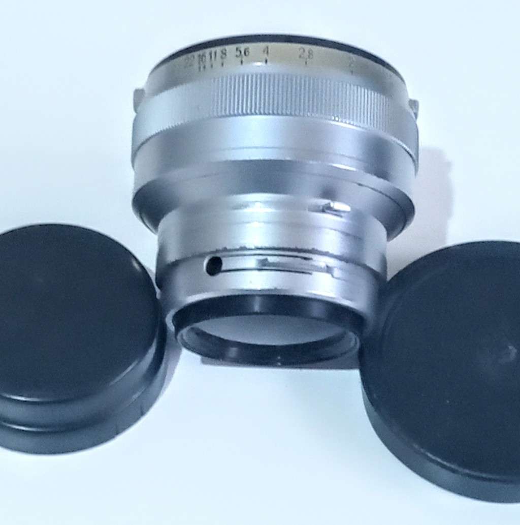 Zorki USSR 3k 5cm f1.5 Red P Lens