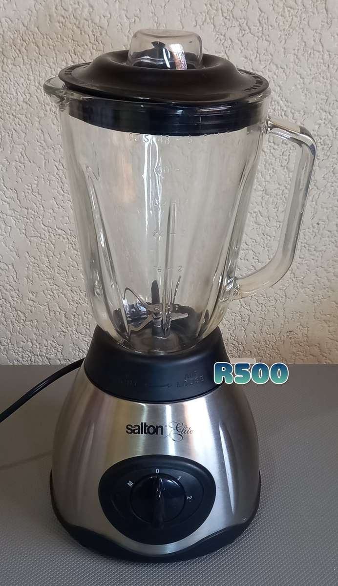 Salton Elite Model SB900E, 500W, 1.5L Max Capacity Blender with glass Jug