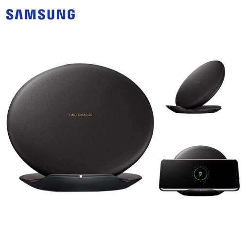 Samsung Fast Charge Wireless Charging Convertible Stand W/ AFC Wall Charger - BLACK - Original Prod.