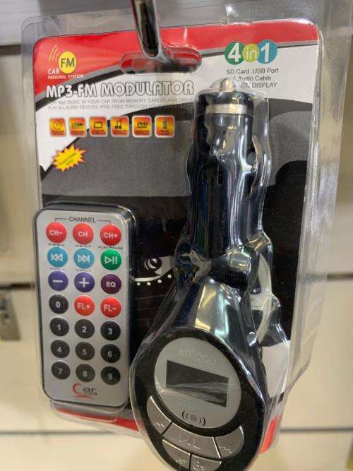New Car Mp3-FM Modulator With Remote control - Stock On Hand
