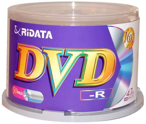 Ridata 50 pack DVD-R printable