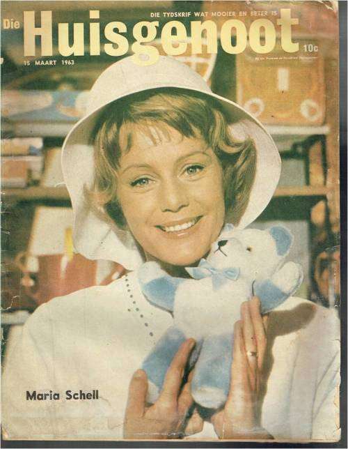 Huisgenoot Tydskrif - 15 Mrt 1963 - Sien produkbeskrywing vir inhoud
