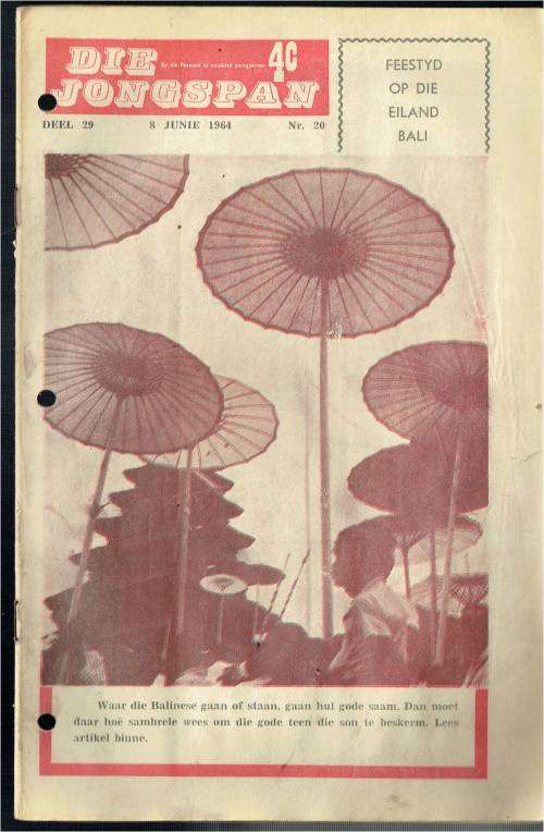 Jongspan - 8 Jun 64 - Tydskrif  -sien produkbeskrywing vir inhoud