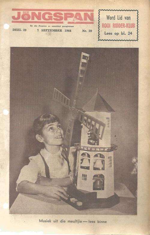 Die Jongspan - 7 September 1964 - Tydskrif - Rooi Ridder - Tarzan - Jakkals en Wolf