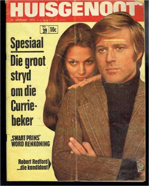 Huisgenoot Tydskrif - 29 Sept 1972 - Sien produk beskywing vir inhoud - Transvaal se Curriebeker