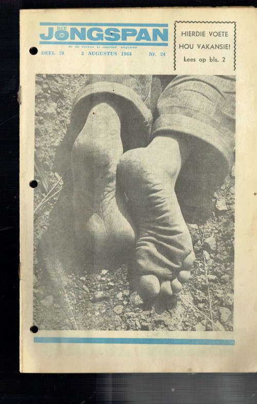 Jongspan - 3 Aug 1964  - Tydskrif vir die jeug - sien produkbeskrywing