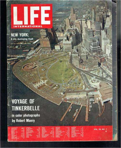 Life magazine - Vol 39 no 6 - 4 Oct 1965 - See product description for content