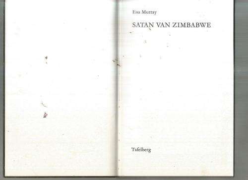 Satan van Zimbabwe - Ena Murray - 1974 - Avontuur verhaal
