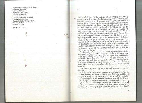 Satan van Zimbabwe - Ena Murray - 1974 - Avontuur verhaal