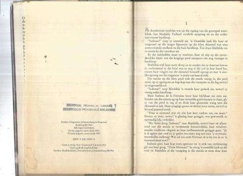 Swaard van die Nagvalk - Martie Snyman -1983 - Ou Kaapse verhaal