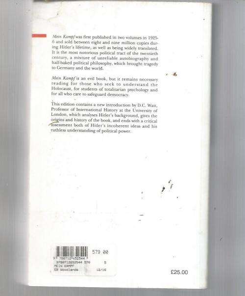 Mein Kampf - Adolf Hitler - 2016 - His views and idology