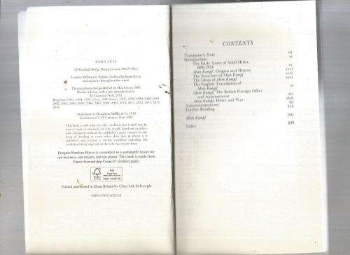 Mein Kampf - Adolf Hitler - 2016 - His views and idology