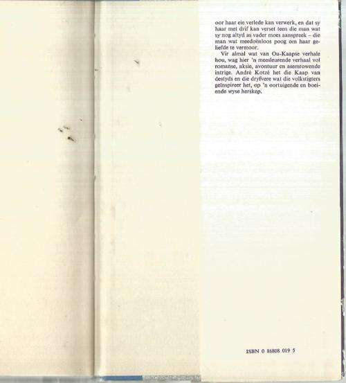 Erfgenaam vir Courtrai - Andre Kotze - 1979 - Ou Kaapse verhaal