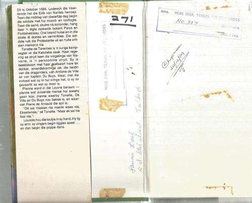 Geliefde onder die swaard - 1972 - Kobus Snyman - Ou Kaapse verhaal