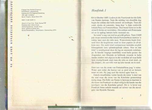 Geliefde onder die swaard - 1972 - Kobus Snyman - Ou Kaapse verhaal