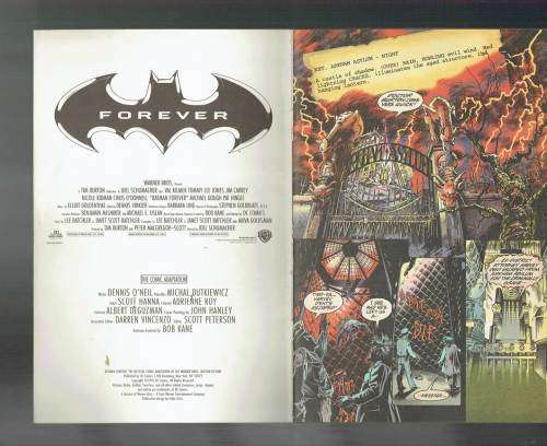 Batman Forever - 1995 - Comic book adaption of the movie