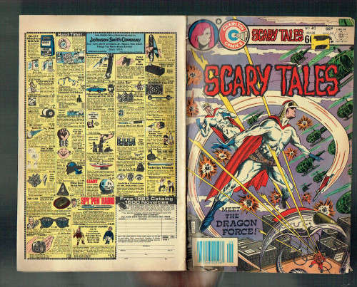Scary tales no 40 - Charlton comic - 1983