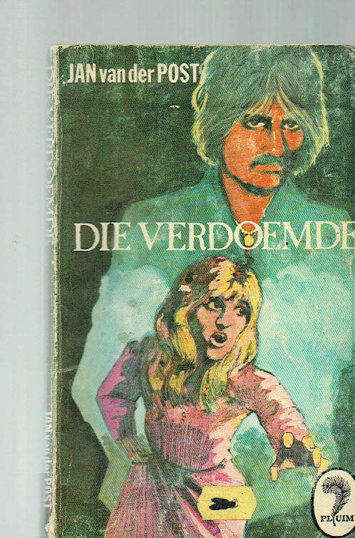 Die verdoemde - Jan J van der Post - Pluim boek 1976 - Misdaad riller - sagteband