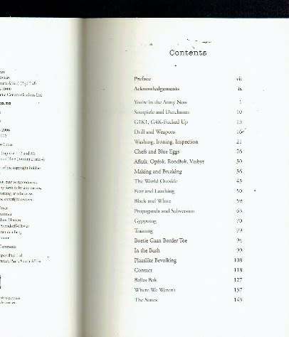 An unpopular war - JH Thompson - 2006 - Border war recollections