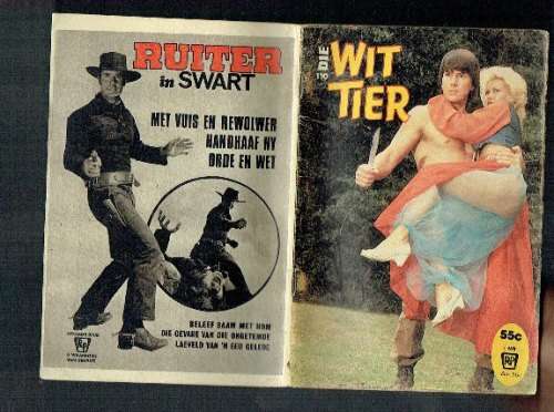 Wit Tier 110 - Dag van die woestyn jakkals - Fotoverhaal - fotoboek - photo story - prente boek