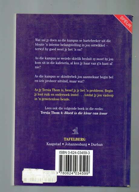 Skerwe in drome - Martie Preller - 1996 - Tersia Thom reeks nr 3 - Jeug speurreeks