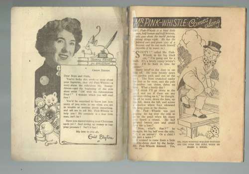 Sunny Stories - 30 November 1951 - rare childrens magazine - with  Enid Blyton