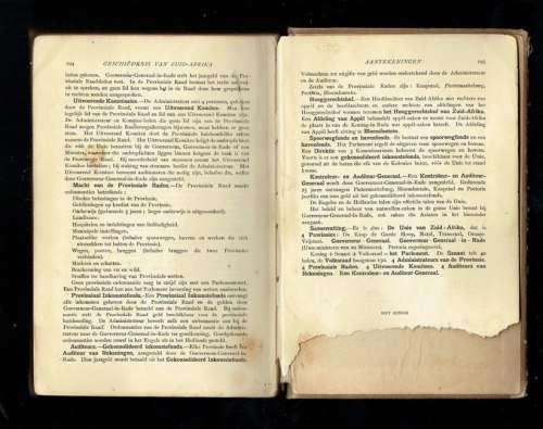Geschiedenis van Zuid-Afrika - EC Codee-Molsbergen - 1909 Uitgawe - 109 jaar oud!