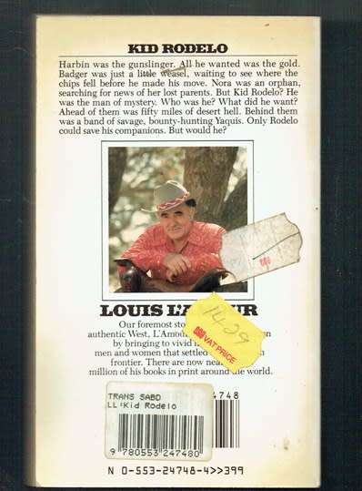 Louis L'Amour - Kid Rodelo - 1971 - Western