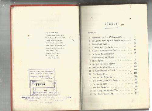 PJ Schoeman - Fanie se veldskooldae - 1966 - Jeug avontuur verhaal