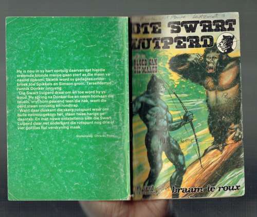 Braam Le Roux - Bloed van die Maagd - Sirkel uitgawe - Swart Luiperd nr 45