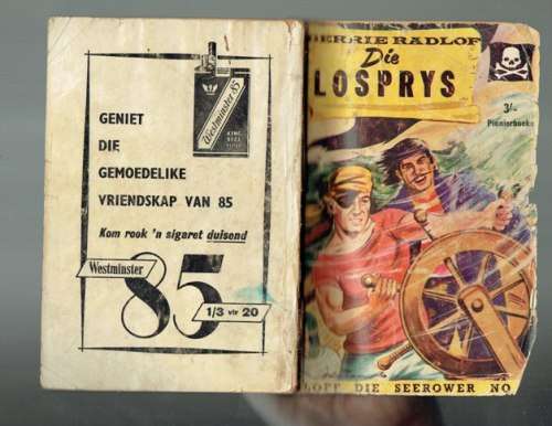 Gerrie Radlof - Die losprys - 1958 - Pionier boek - Oloff die seerower nr 7