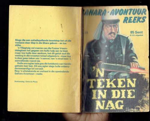 Meiring Fouche - n Teken in die nag - Sirkel uitgawe - Sahara Avontuur nr 35