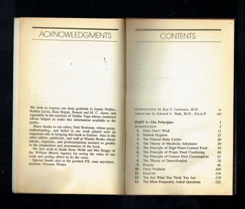 Fit for Life - H & M Diamond - 1989 - Weight loss plan - the when and the how (o1)