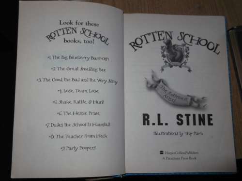 The rottenest angel - RL Stine - 2007 Rotten School horror series  no 10