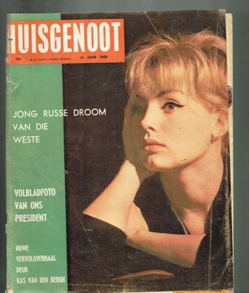 Huisgenoot Tydskrif - 14 Jun 1968 - Sien scan en produkbeskrywing vir inhoud