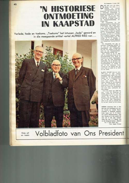 Huisgenoot Tydskrif - 14 Jun 1968 - Sien scan en produkbeskrywing vir inhoud