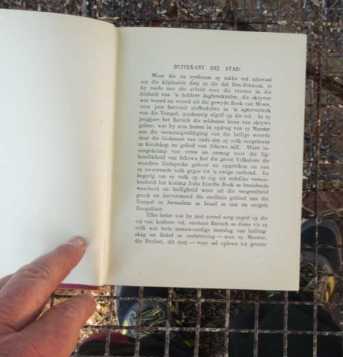 Die Profeet - DF Malherbe - 1940 - Dramitisering van die verhaal van Jeremia