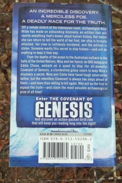 The Covenant of Genesis - Andy McDermott - 2009 - Action adventure series