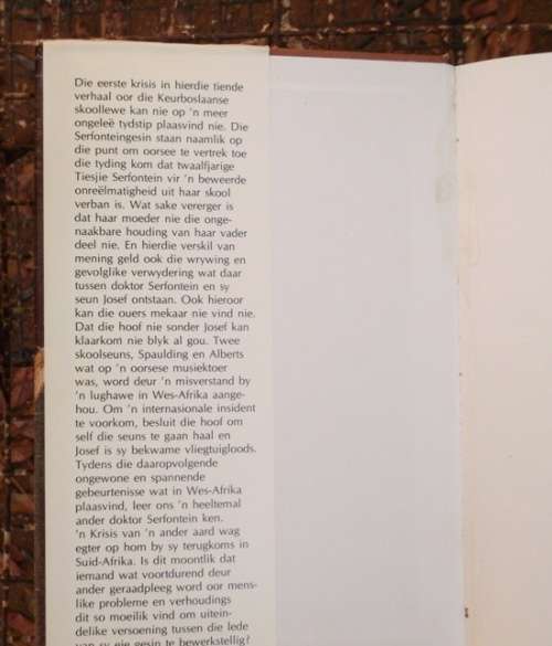 Krises op Keurboslaan - Theunis Krogh - 1974 - Nuwe Keurboslaan reeks nr 10