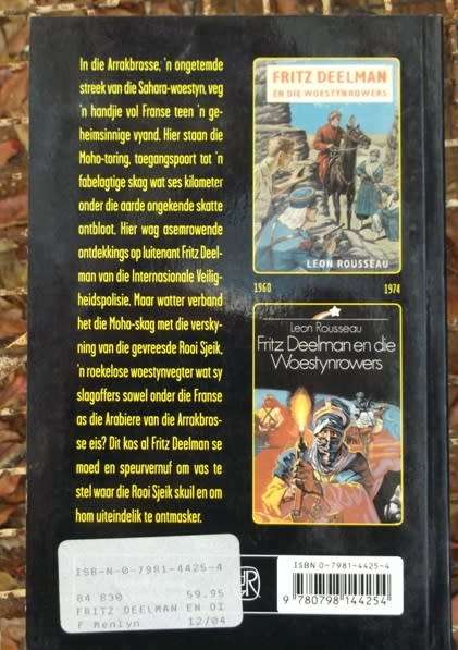 Fritz Deelman en die Woestynrowers - 2004 - Nr 8 in die reeks sagteband