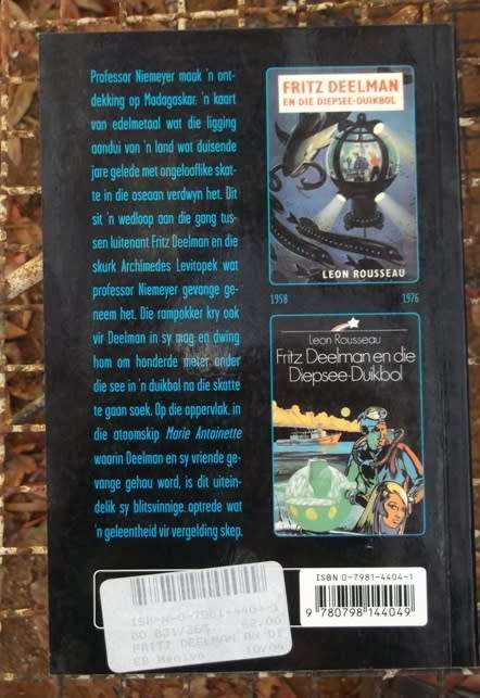 Fritz Deelman en die Diepsee Duikbol - Leon Rousseau - 2004 - Nr 7 in die reeks