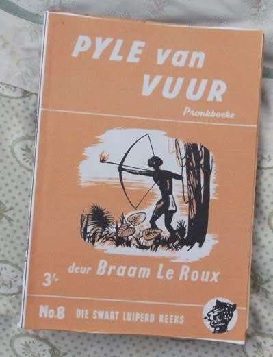 Pyle van Vuur - Braam Le Roux - Swart Luiperd nr 8 - (Pronk boek - 1957)